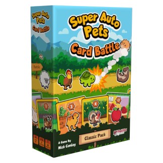 Super Auto Pets Card Battle: Classic Pack front of the box left angle