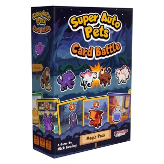Super Auto Pets Card Battle: Magic Pack front of the box left angle
