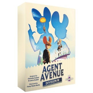 Agent Avenue: Division M front of the box left angle