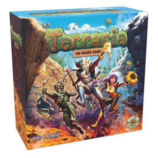 Terraria The Board Game front of the box left angle
