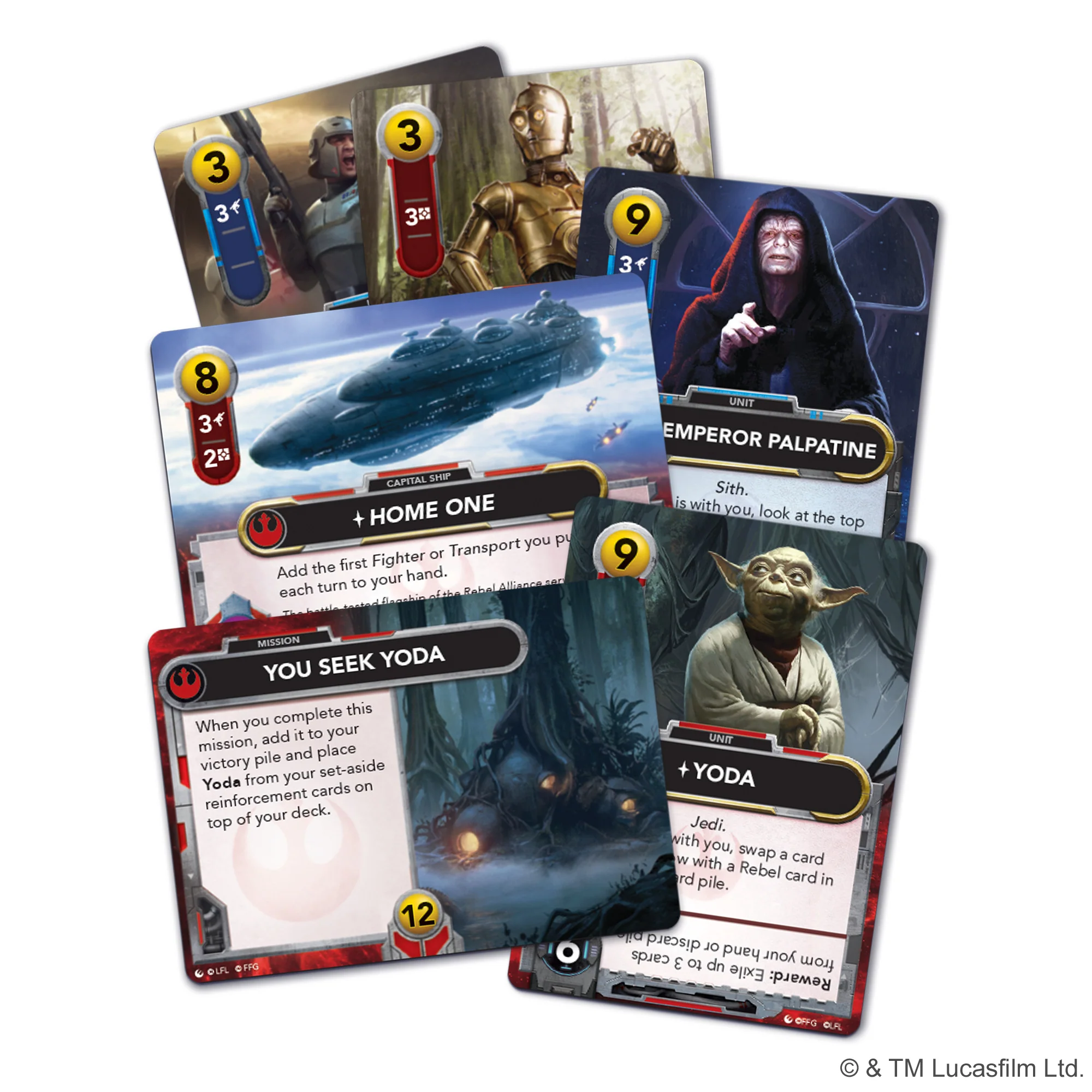 Star Wars: The Deckbuilding Game – Rebel & Empire Reinforcements Expansion - Image 4