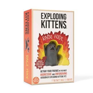 Exploding Kittens: Rage Mode front of the box left angle