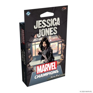 Marvel Champions The Card Game - Jessica Jones Hero Pack front of the box left angle