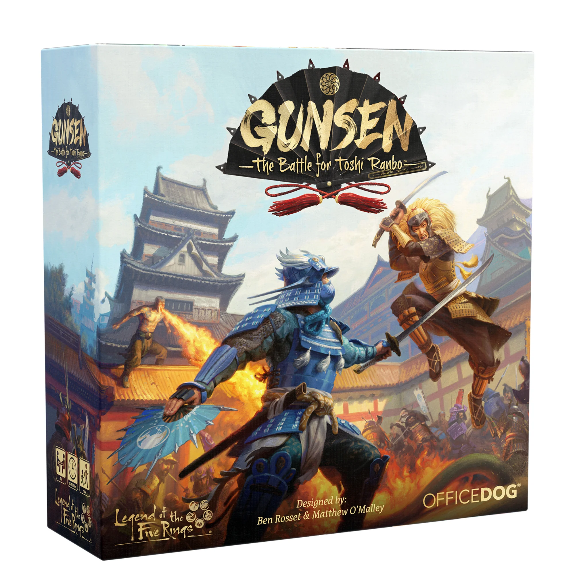 Gunsen: The Battle for Toshi Ranbo front of the box left angle