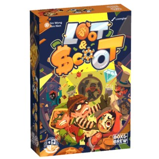 Loot & Scoot front of the box left angle