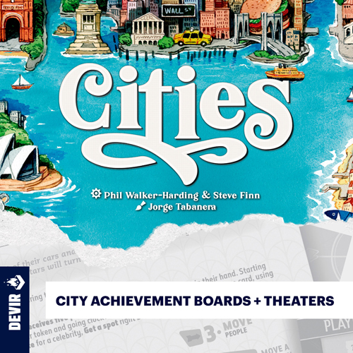 Cities: City Achievements and Theaters front of the box