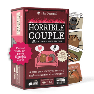 Horrible Couple: Extra Horrible Edition front of the box left angle