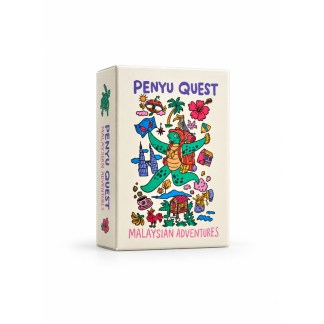 Penyu Quest front of the box left angle