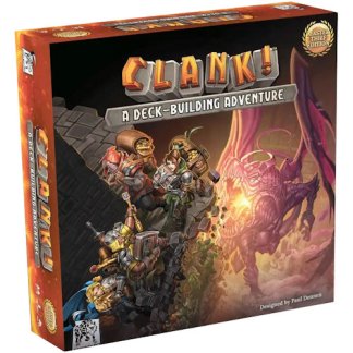 Clank!: A Deck-Building Adventure – Master Thief Edition front of the box left angle
