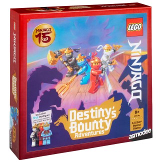 LEGO Ninjago Destiny's Bounty Adventures front of the box left angle