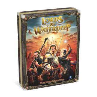 Lords of Waterdeep (2026 Edition) front of the box left angle